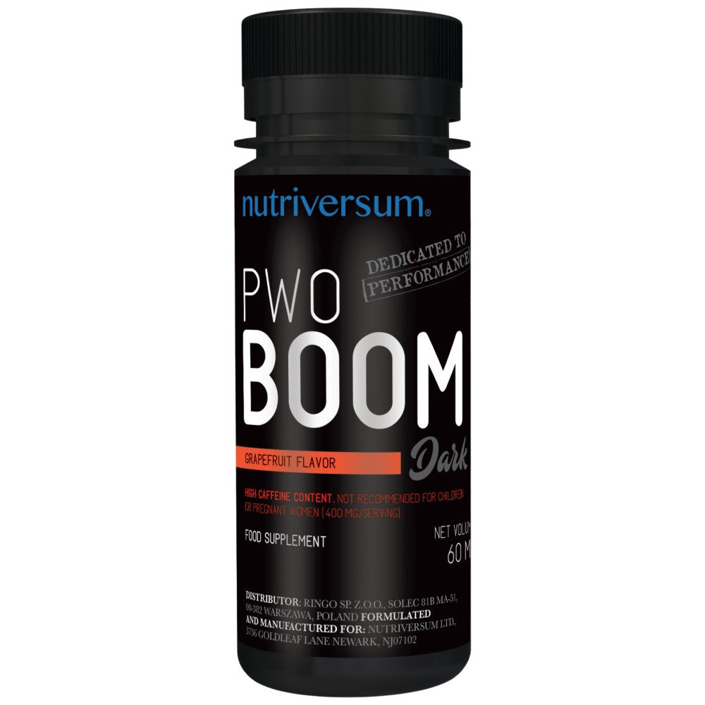 PWO Boom | Pre-Workout Shot - 60 ml