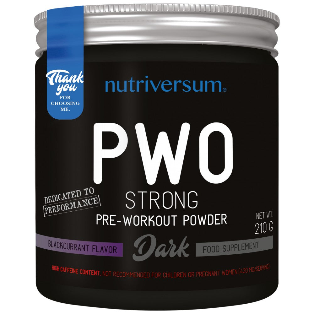 PWO Strong | Pre-Workout - 210 grams