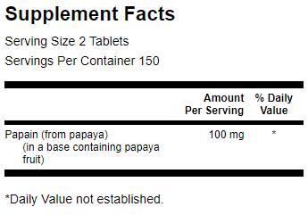 Papaya Supreme 50 mg - 300 tabletek