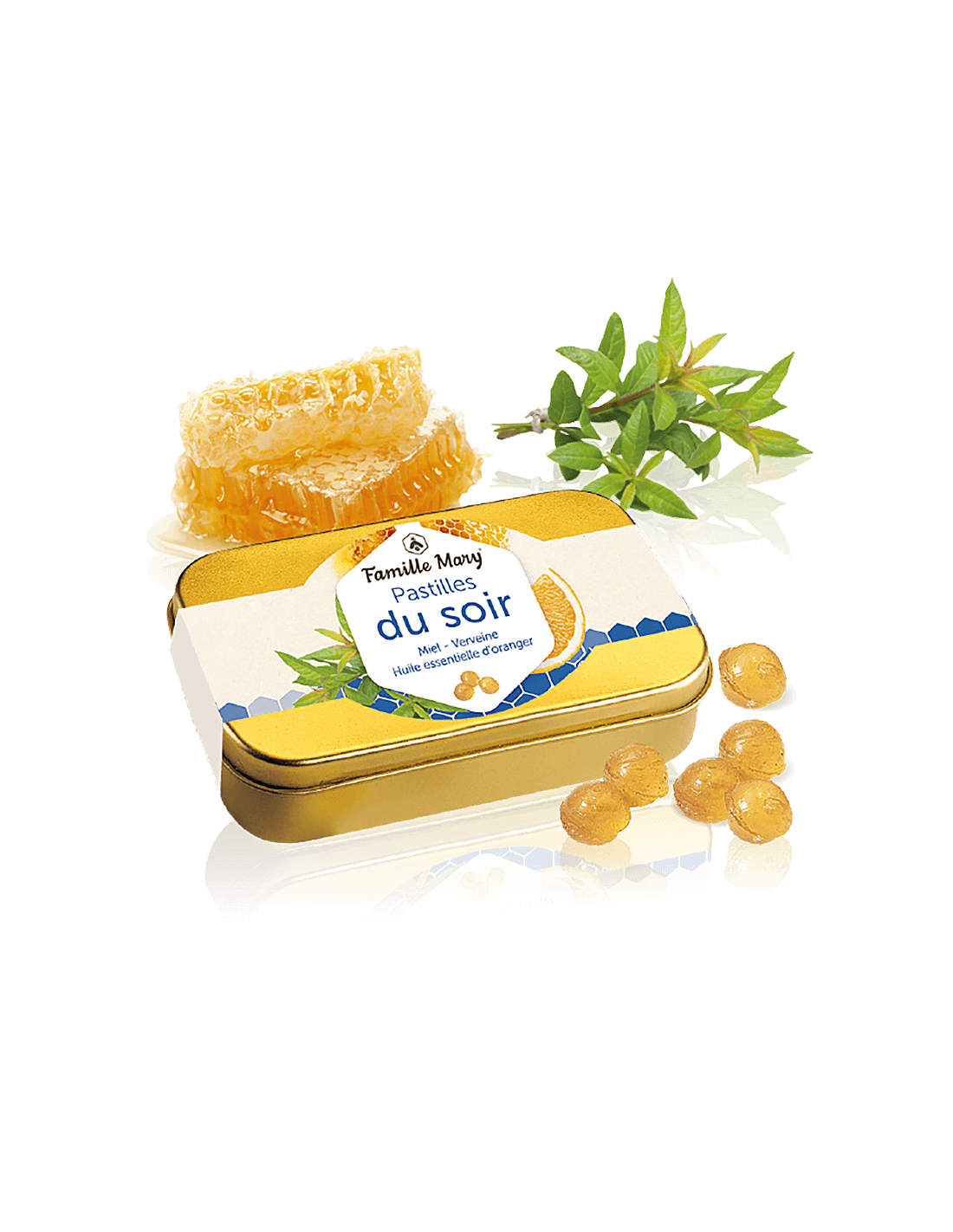Lozenges for peaceful sleep with honey and verbena - Pastilles du Soir