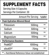 Peak Hydration | with PeakO2 - 180 capsules