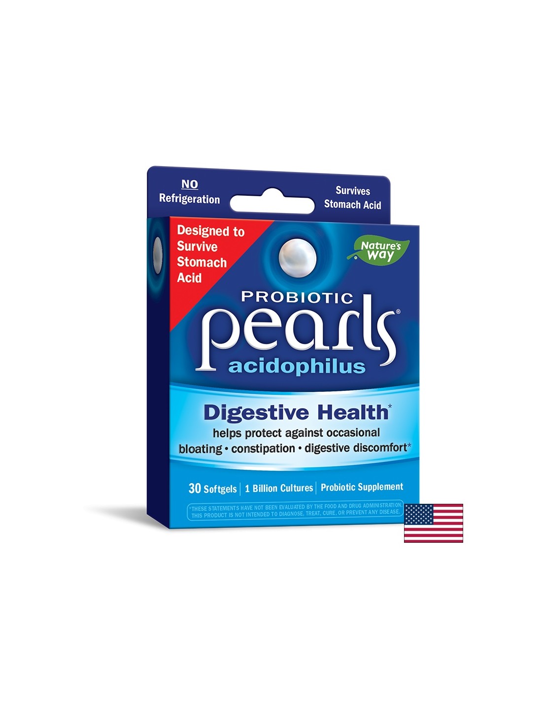 Pearls® Probiotic / Pearls® Probiotic, 1 billion active probiotics x 30 softgel capsules Nature's Way