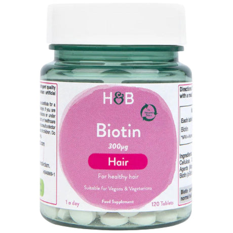 Biotin 300 mcg - 120 Таблетки - Feel You