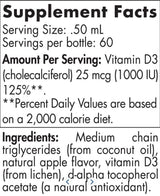 Augalinis vitamino D3 skystis - 30 ml