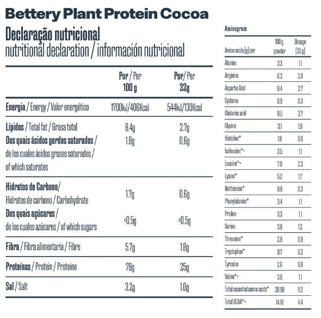 Plant Protein Powder | s hrachovým proteinem izolátem a digezyme® - 240 gramů