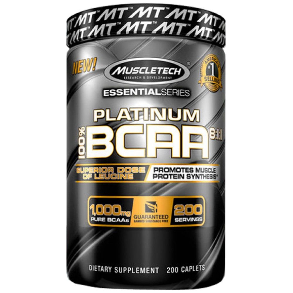 Platinum BCAA 8: 1: 1 - 200 Caps