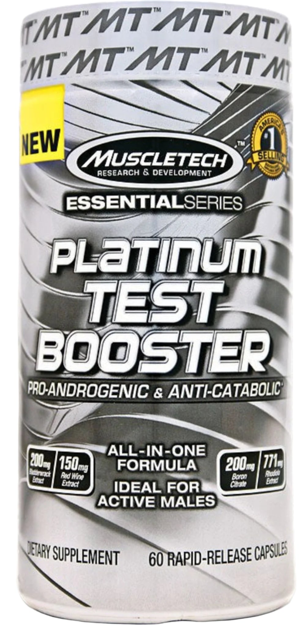 Platinum testovací posilovač 60 tobolek