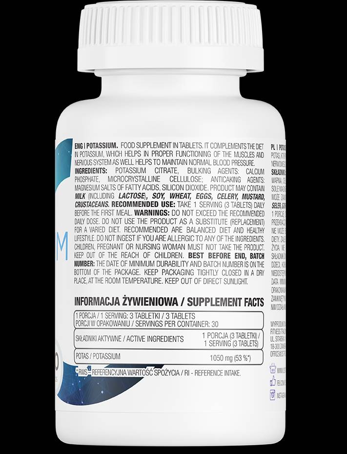 Citrato de potasio 350 mg 90 tabletas