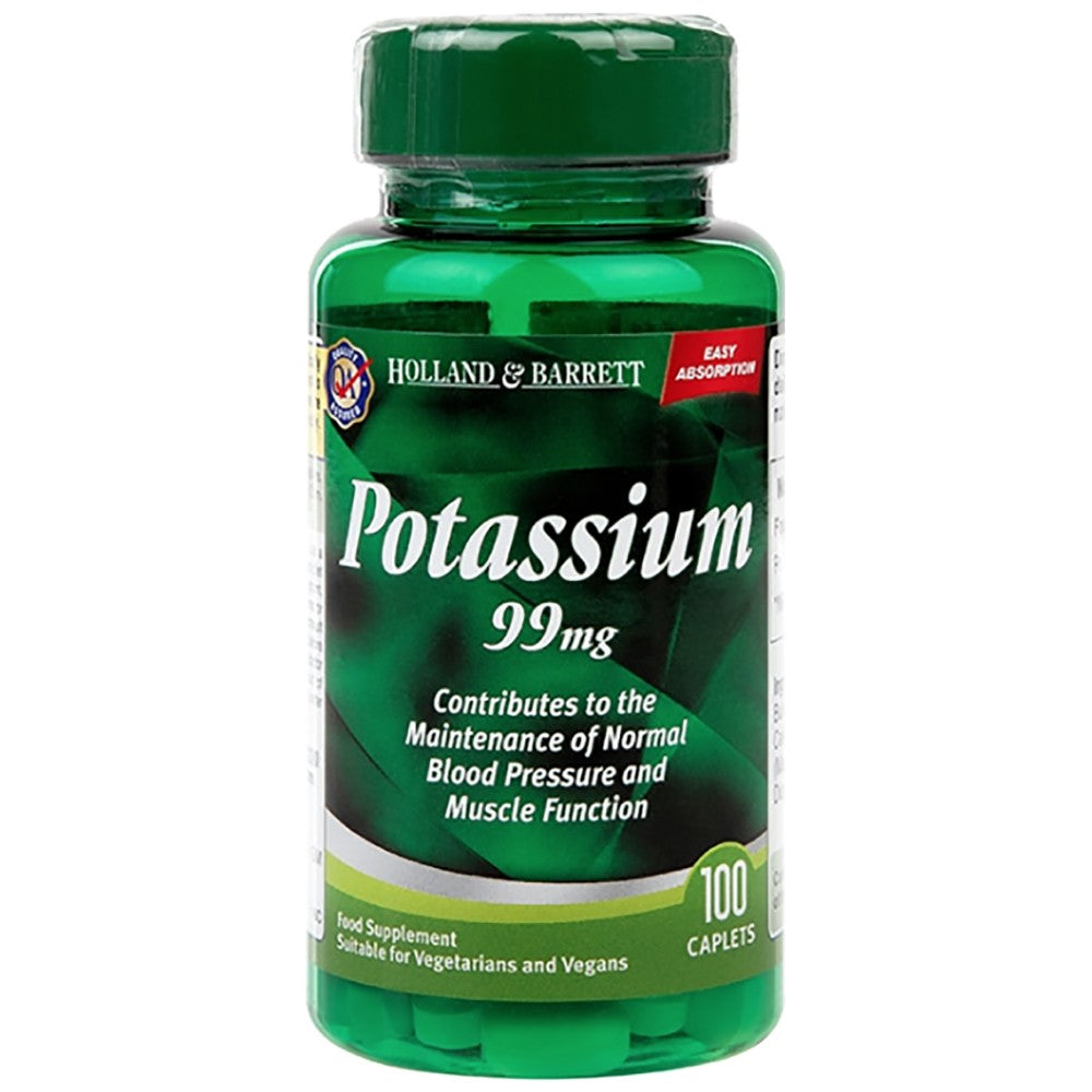 Potassium Gluconate 99 mg - 100 caplets
