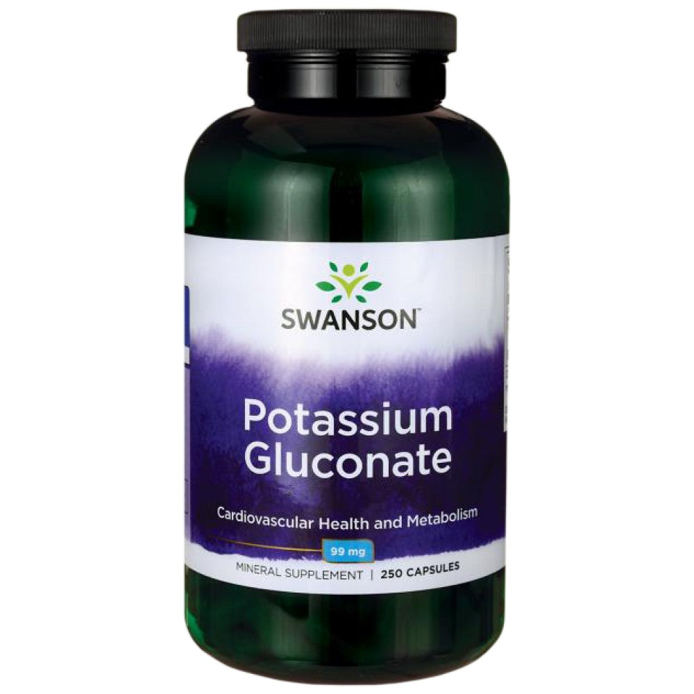 Potassium Gluconate 99 mg 250 capsules