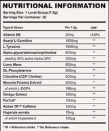 Pre Focus+ | with Stimulants & Nootropics - 225 grams