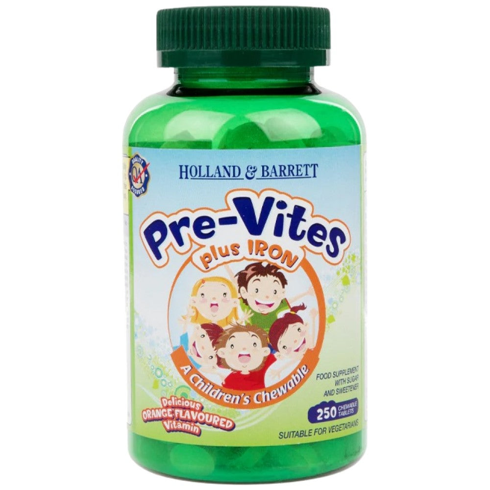 PreVites with Iron | Chewable - 250 Chewable Gel Capsules