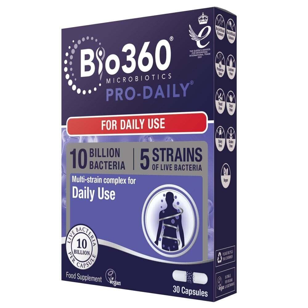Probiotic Pro-Daily (10 Billion Bacteria) 10 billion. 30 NaturesAid Capsules