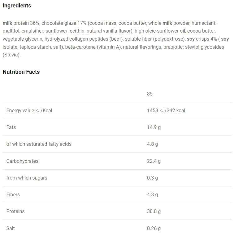 Pro Series Protein Bar Salted Caramel x 85 grams