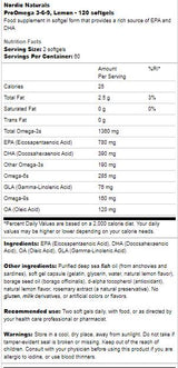 ProOmega 3-6-9 1360 mg - 120 Softgels