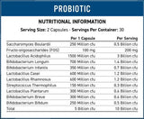 Probiotic | Advanced Multi-Strain Formula - 60 capsules