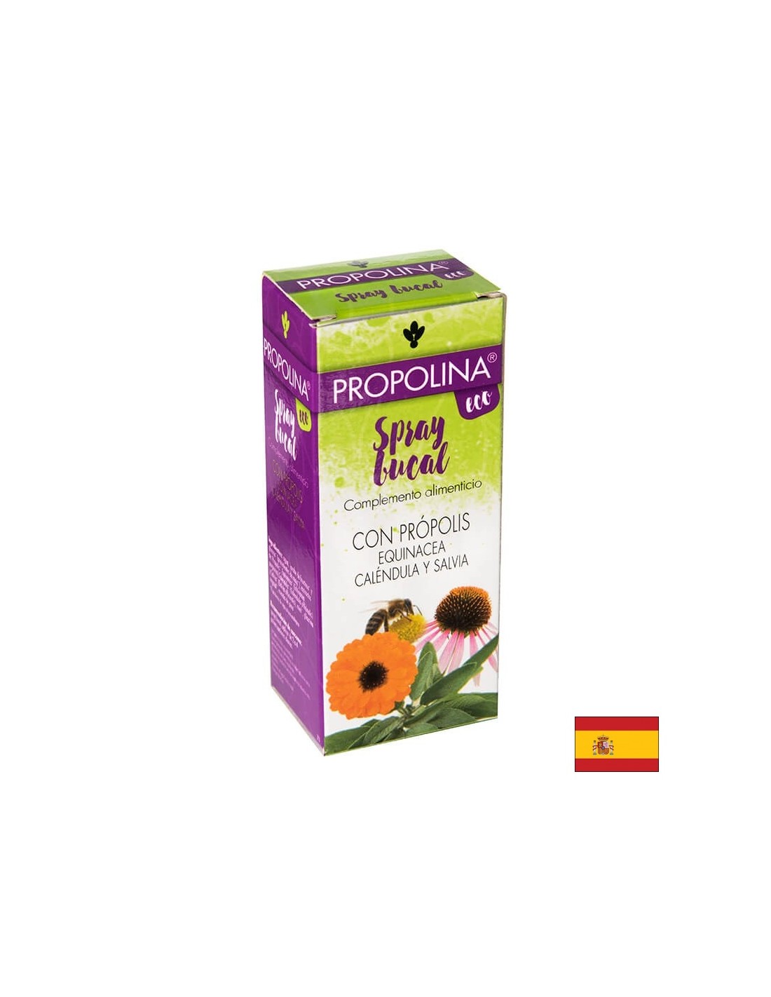 „Popolina®“ raminantis gerklės purškiklis - su propoliu, echinacea, ramunėlėmis ir Salvia, 30 ml