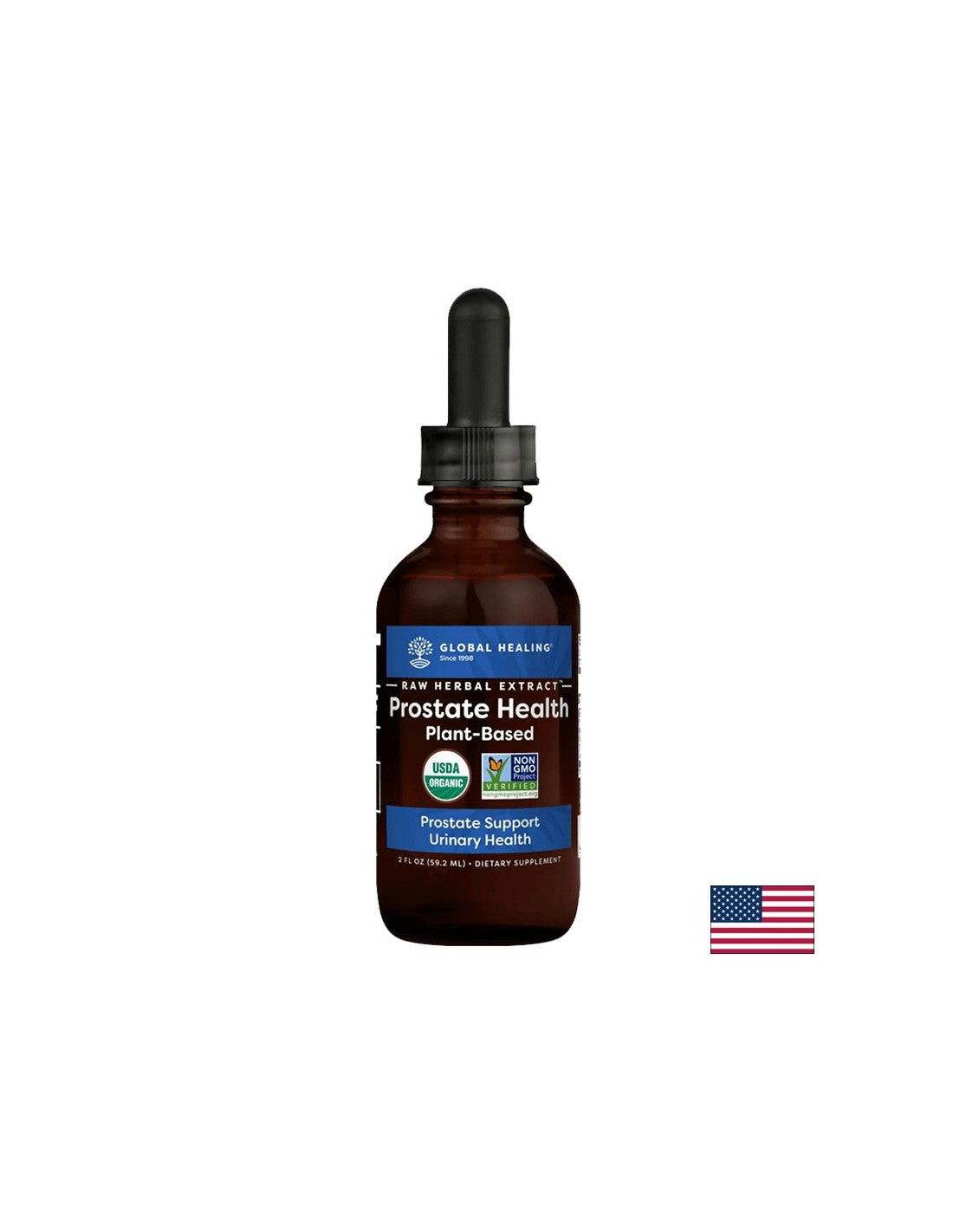 Prostata Health Plant - péče o prostatu, 59,2 ml globálního uzdravení