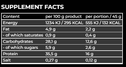 Protein Snap | Křupavý bar s nízkým obsahem cukru - 21,5 gramů