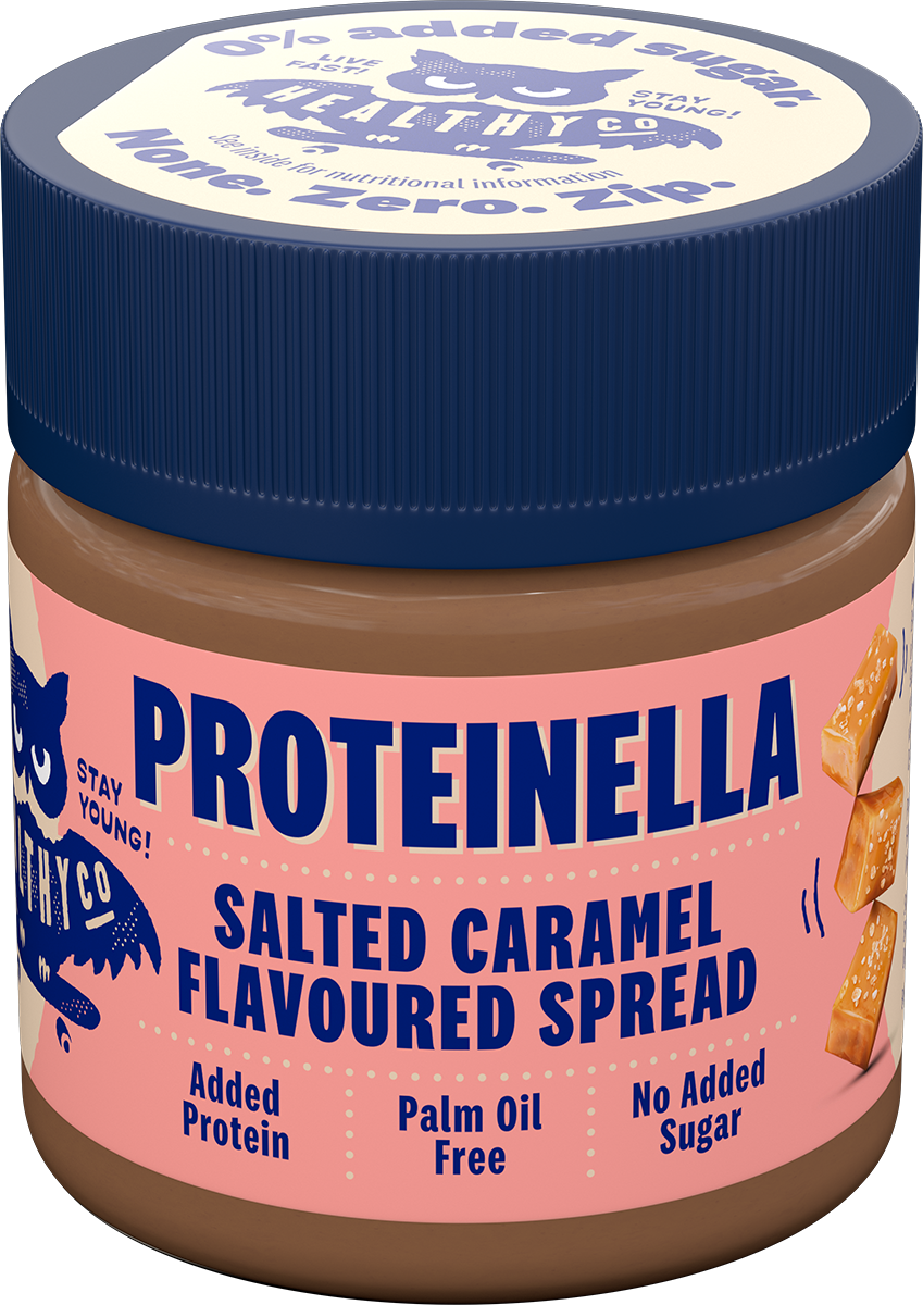 Proteinella solony karmel 200 g - bez dodania cukru i bez oleju palmowego