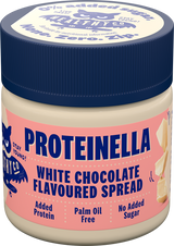 „Proteinella“ baltasis šokoladas 200 g - skystas baltasis šokoladas be pridėto cukraus ir be palmių aliejaus