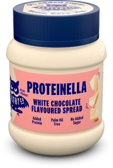 „Proteinella“ baltasis šokoladas 400 g - skystas baltasis šokoladas be pridėto cukraus ir be palmių aliejaus