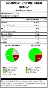 Chleb proteineo | O wysokiej błonku proteinowym 110 gramów