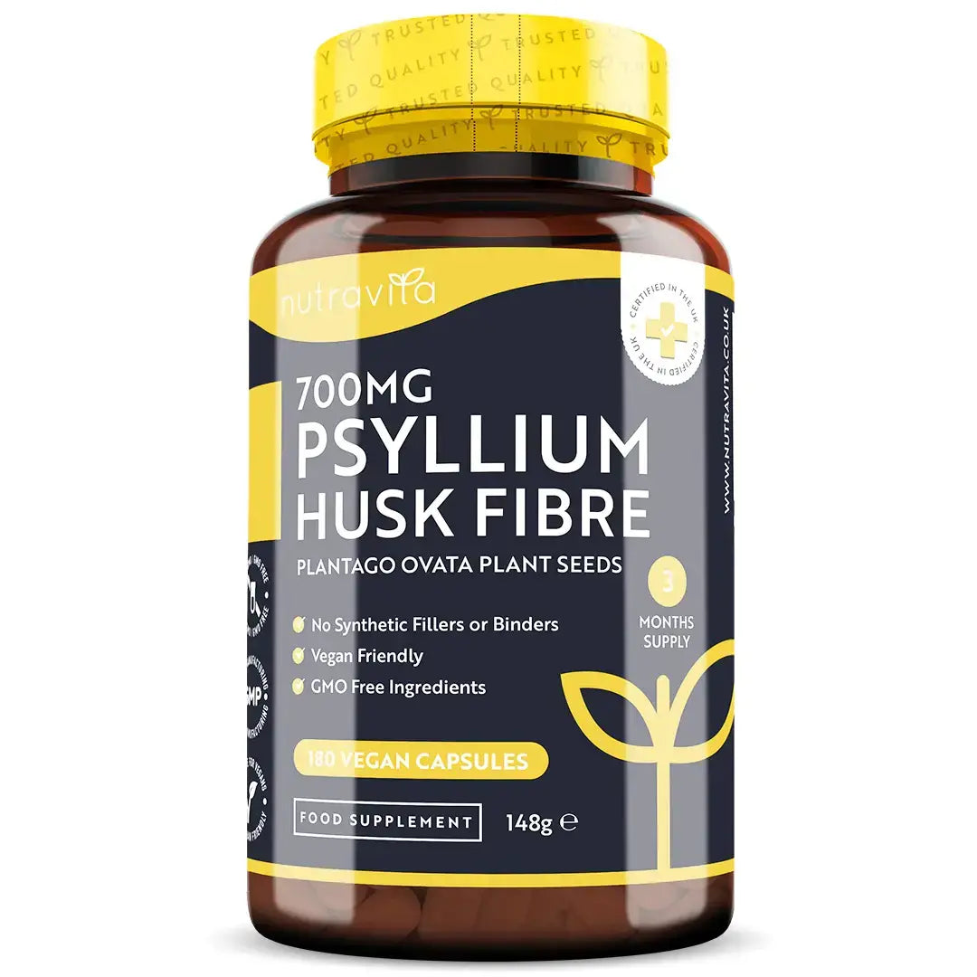 Łupina nasion babki płesznik 700 mg 180 kapsułek <tc>Nutravita</tc>