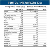 Bomba 3g | Pre -entrenamiento de próxima generación - 375 gramos