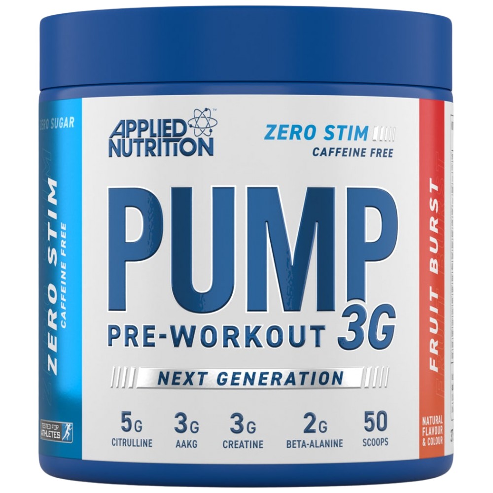 Pomp 3G stimvrij | Next Generation Pre -Workout - 375 gram