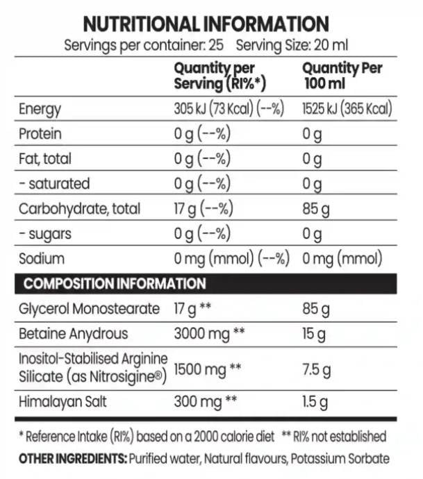 Suco de bomba - bomba líquida de glicerol - 500 ml