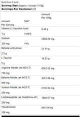 Pump Powder | Project Blackout - 223~298 grams