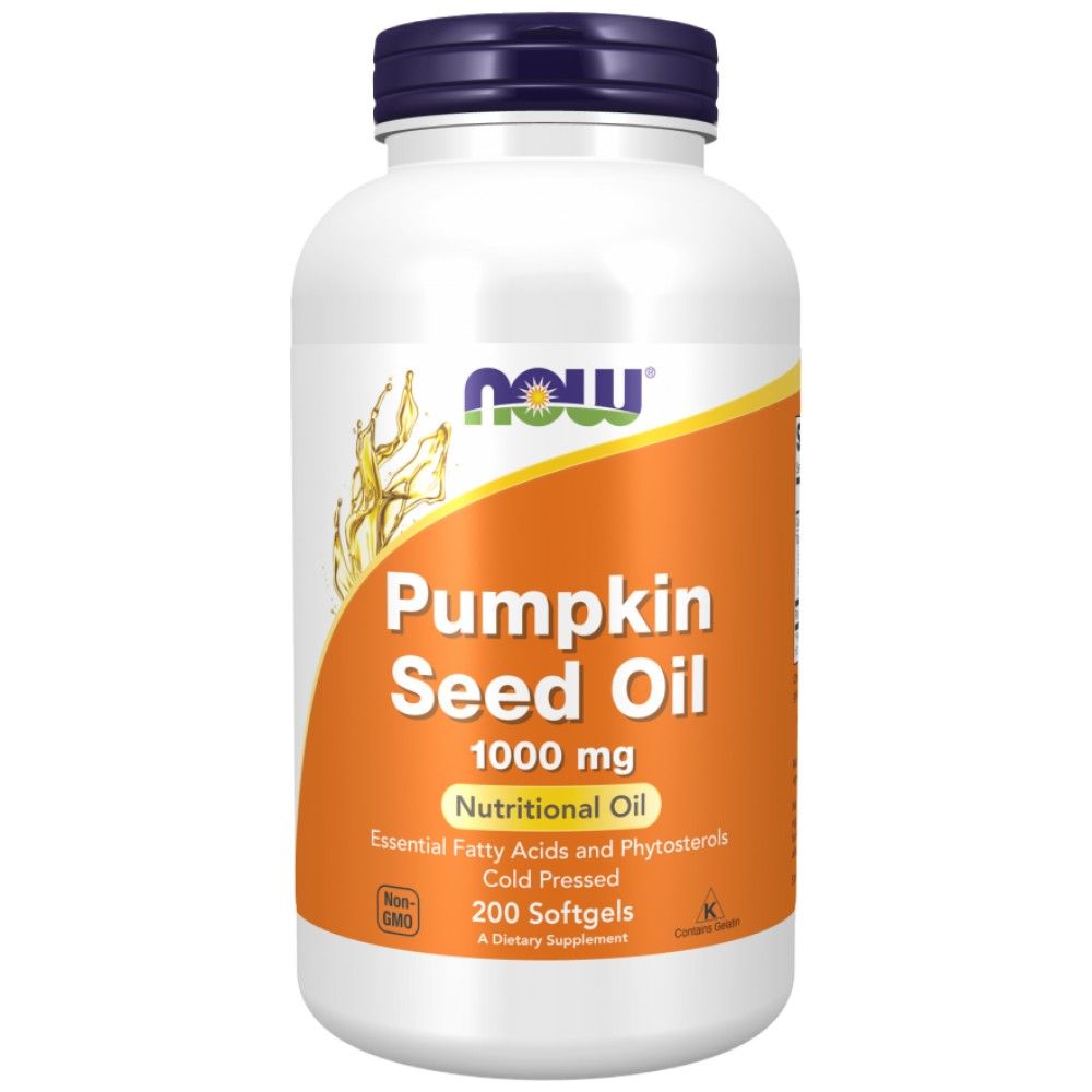 Pumpkin Seed Oil 1000 mg - 200 Gel capsules