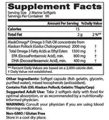 Pure Wild Aljašský rybí olej 1000 mg (180 kapslí, 180 dávek) <tc>Doctor's Best</tc>