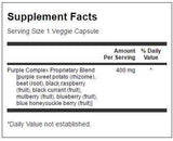 Fialové antioxidanty ovocné a vegetariánské komplex 400 mg - 60 tobolek
