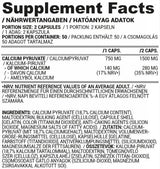 Pyruvate Caps | Calcium Pyruvate 100 capsules