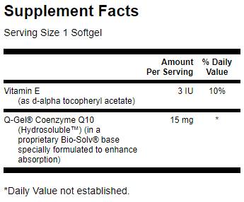 Q-Gel 15 mg 60 Gel capsules