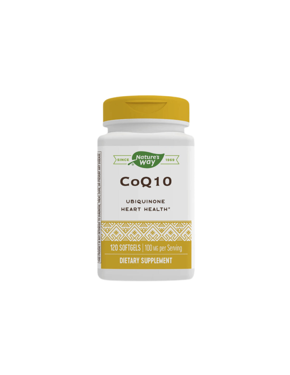 Coenzyme Q10 (Ubiquinone) for a healthy heart, 100 mg, 60 softgel capsules