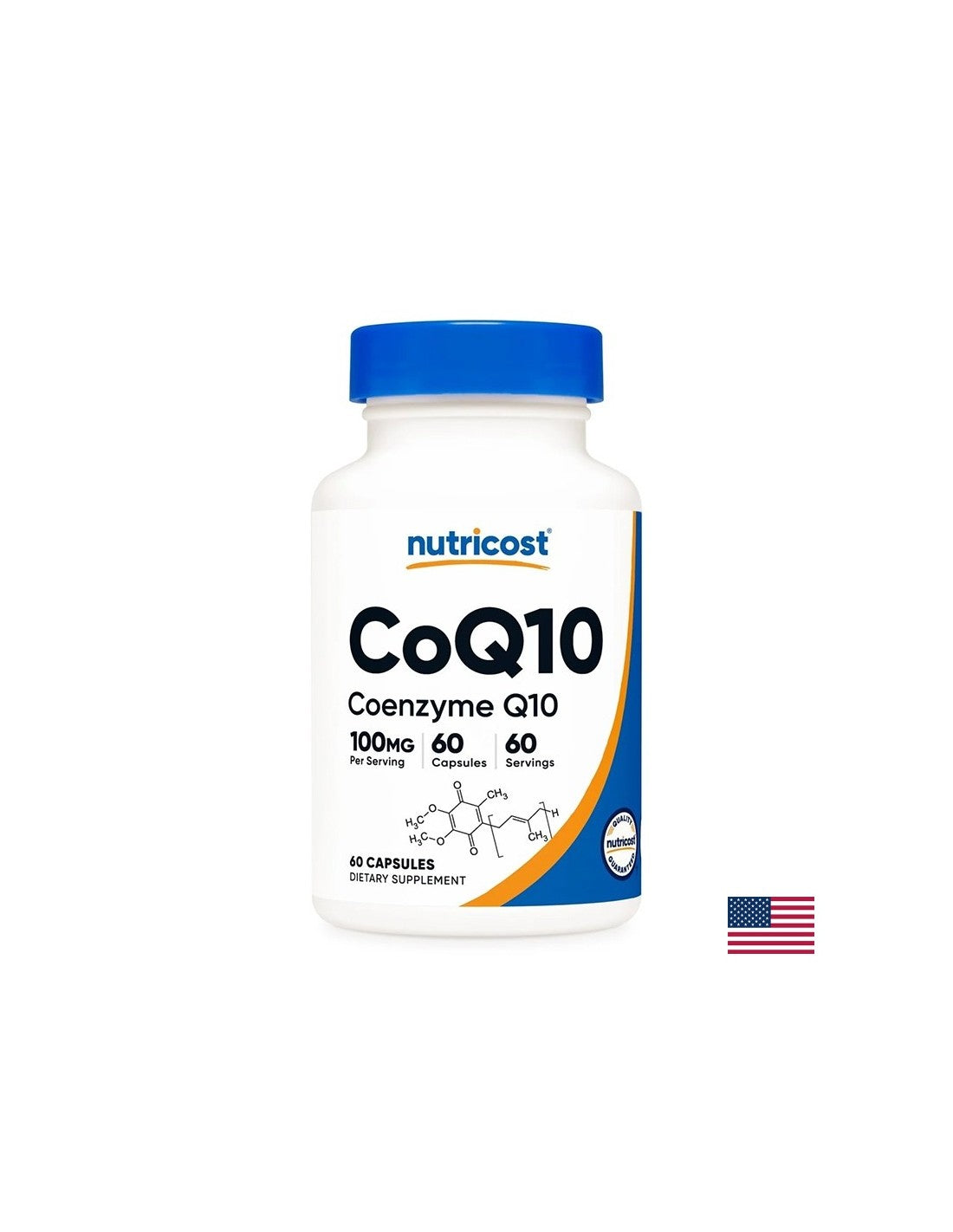 Krachtige antioxidant voor een gezond hart - co -enzym Q10, 100 mg x 60 capsules