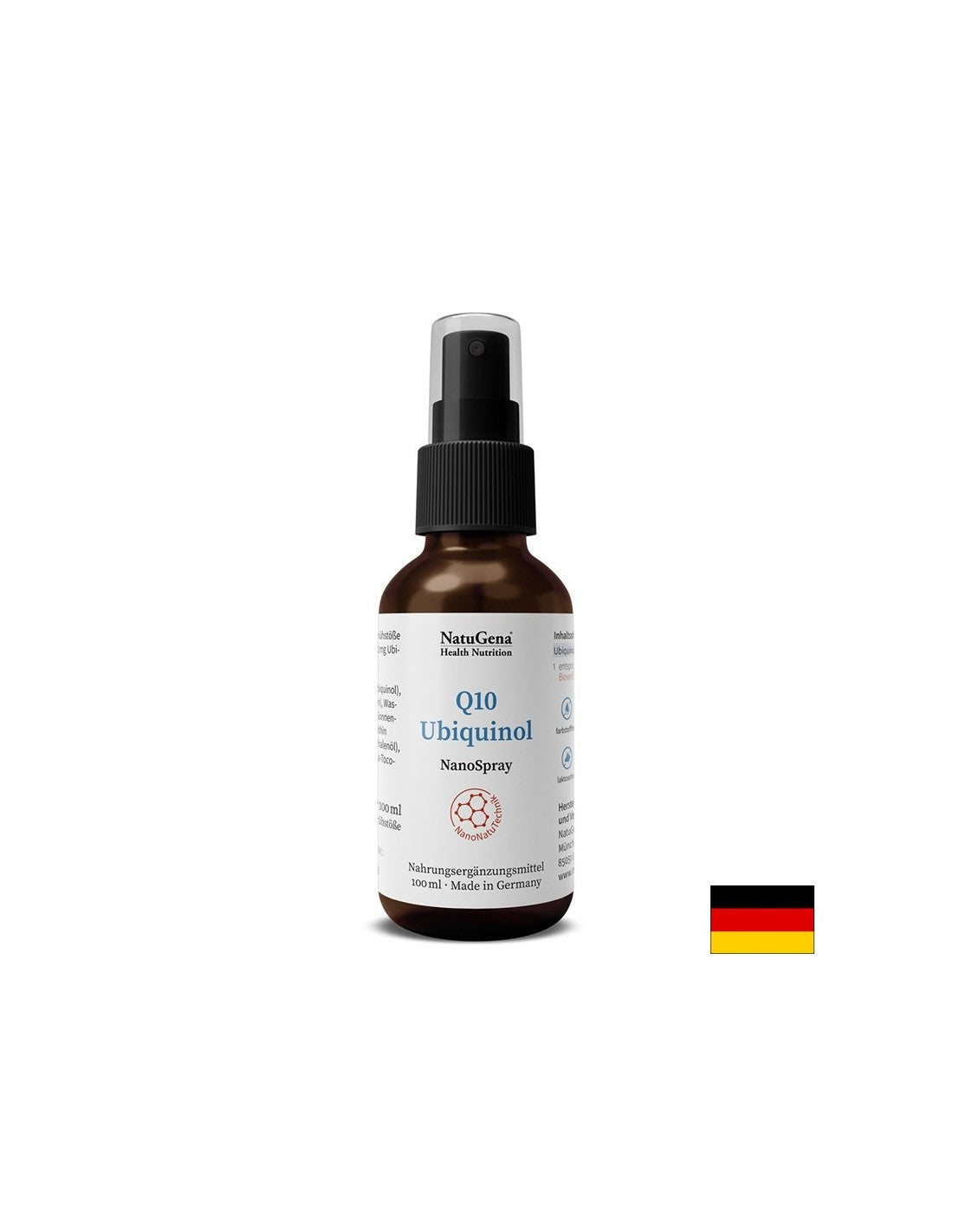 Energie a zdravé srdce - koenzym Q10 ubiquinol (nano), 100 ml perorálního spreje