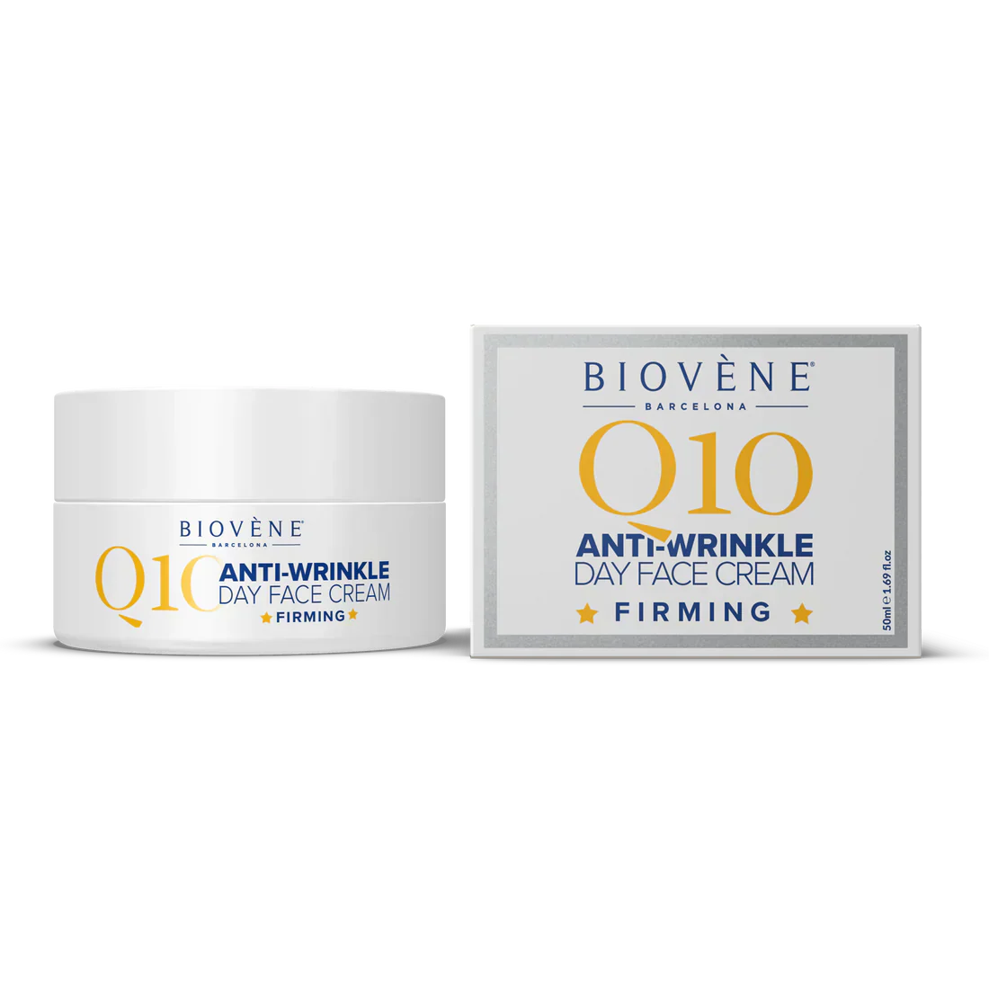 Crema de día con Q10 contra arrugas y pérdida de elasticidad - 50 ml