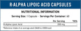 R-Ala 200 mg | R -alfa kyselina lipoová - 60 tobolek