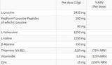 Ramtech Hydro Instant Formule | Met Pepform® leucine peptiden - 250 gram