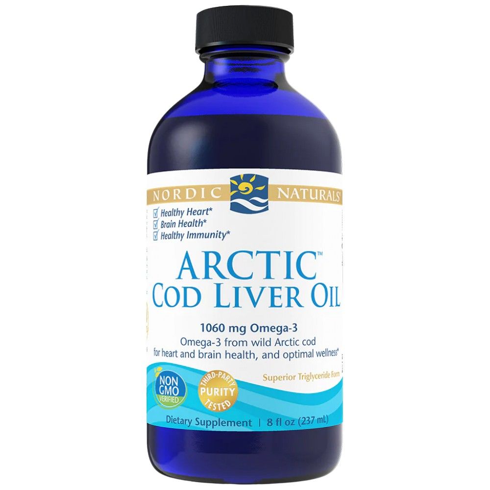 Λάδι από ήπαρ Arctic Cod 1060 mg - 237 ml