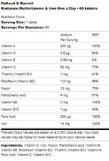 Radiance Multivitamins & Iron | Jeden den - 60 tablet