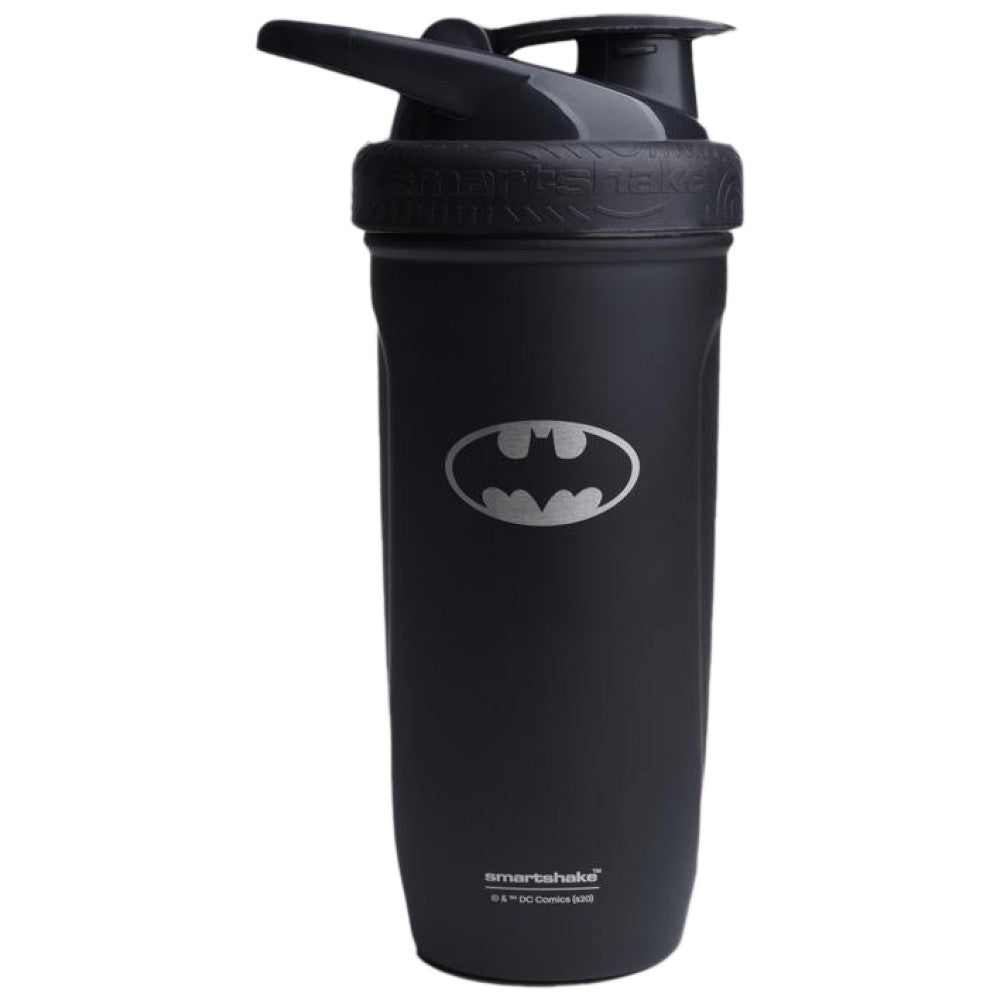 Shaker de aço inoxidável Smart Reforce | Logotipo do Batman - 900 ml