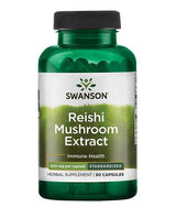 Reishi Mushroom Extract 500 mg | Standardized - 90 capsules