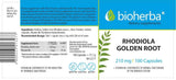 Rhodiola Golden Root 210 mg - 100 capsules