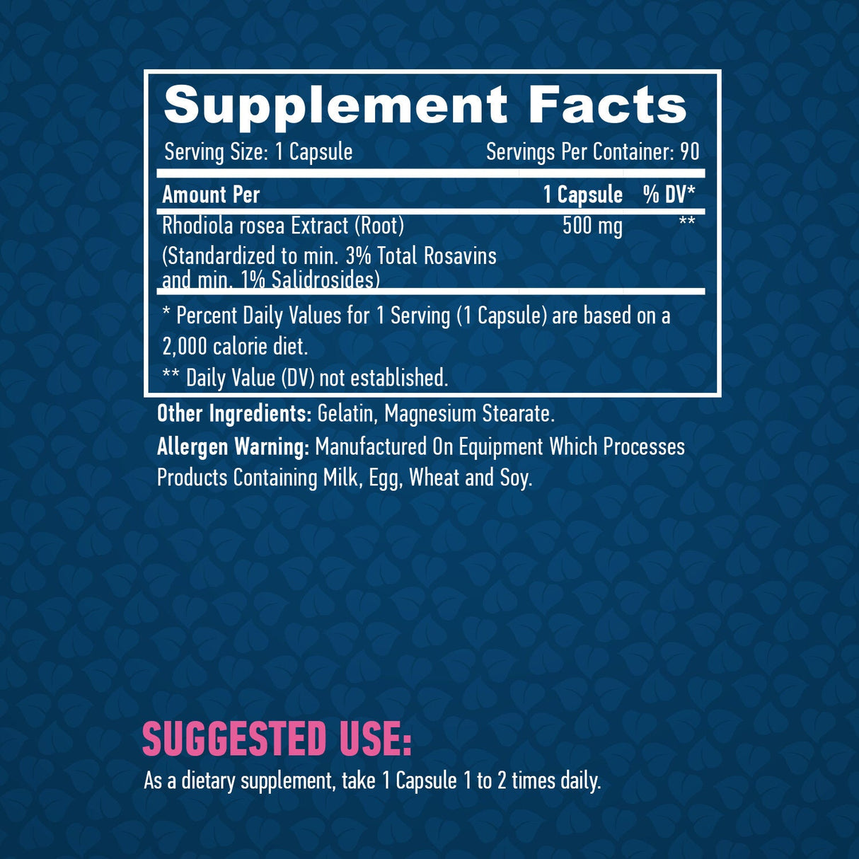 „Rosea Rosea Extra 500mg / 90“ spąstai.