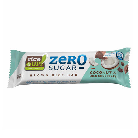 RiceUP! ZERO SUGAR - Rice bar 18 g - Nutra Best Europe
